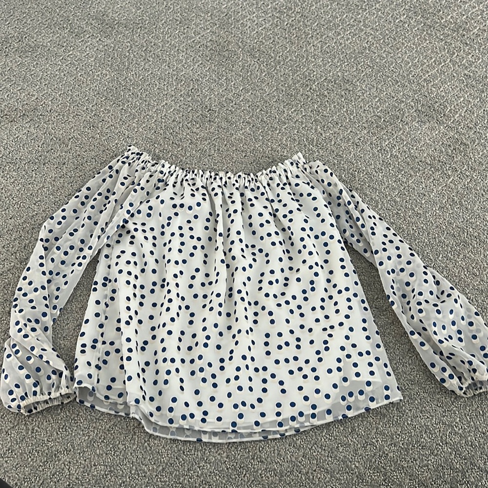 Off the shoulder blouse